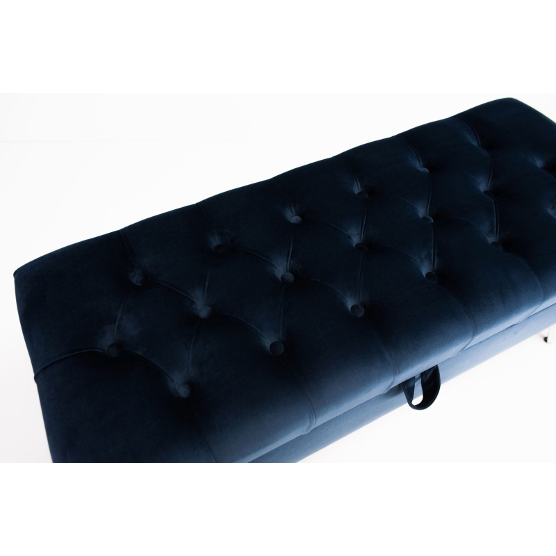 Tufted Storage Bench